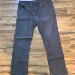 Lightly Worn Grey Denim Bullhead Jeans